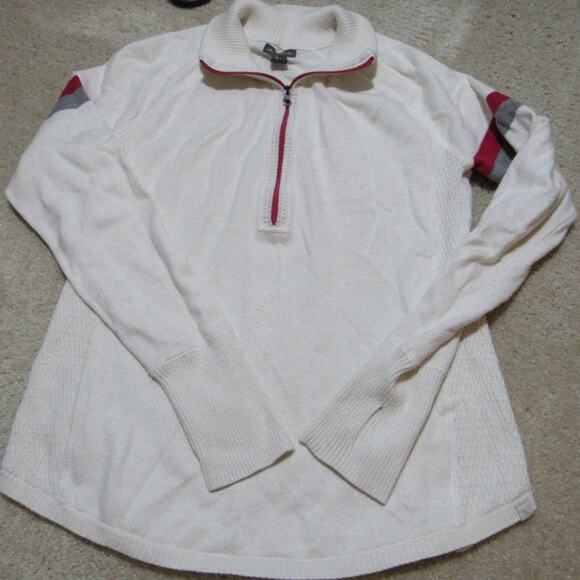 Adventure-Ready Eddie Bauer Pullover – Medium, Red/White - Picture 3 of 5